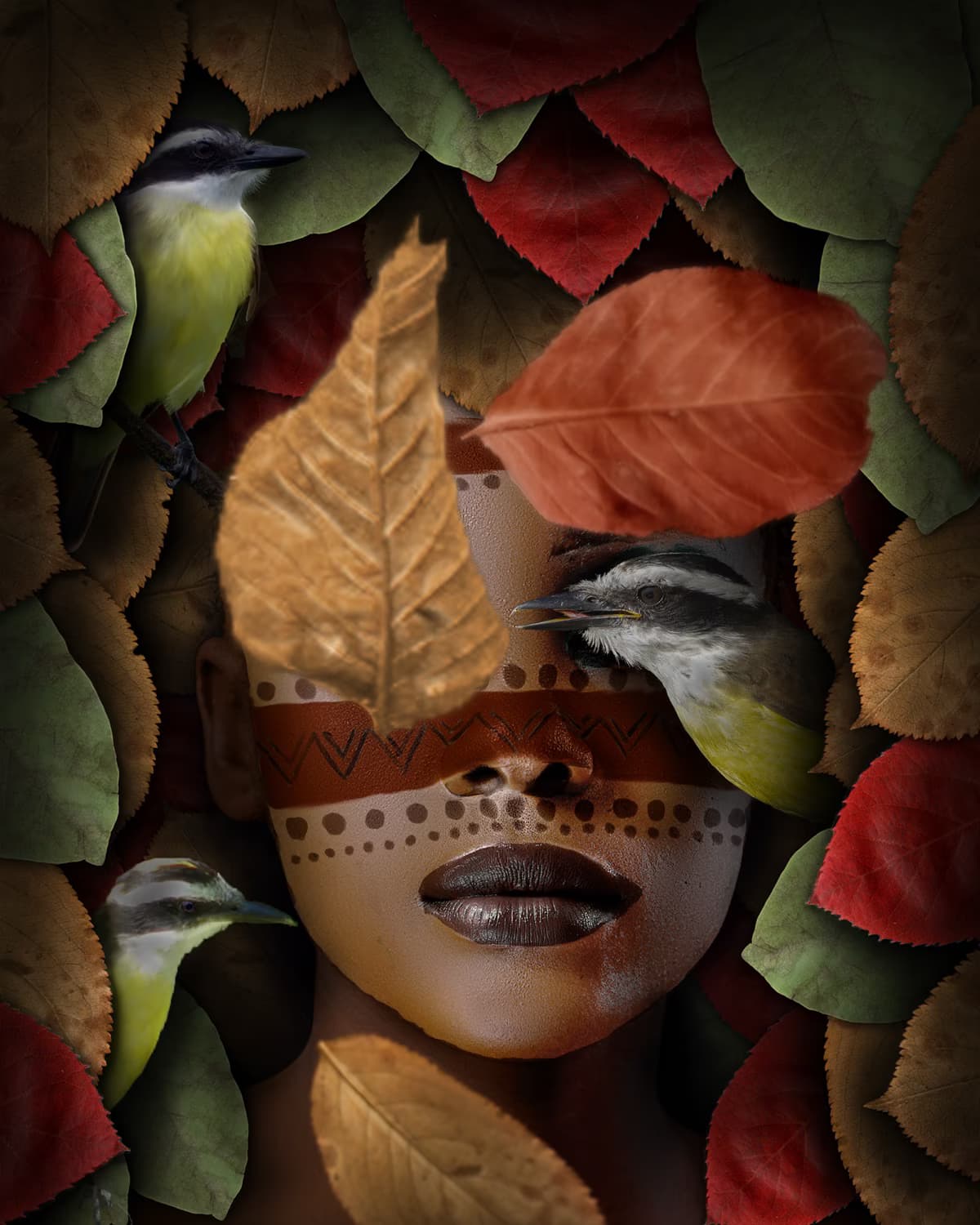 Photo illustration of an entity called Busi ingi from Suriname